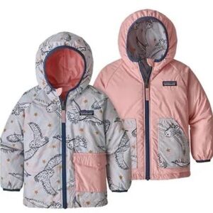 Patagonia down reversible baby jacket